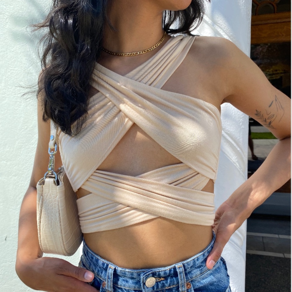 Shop Rumours Tie Top